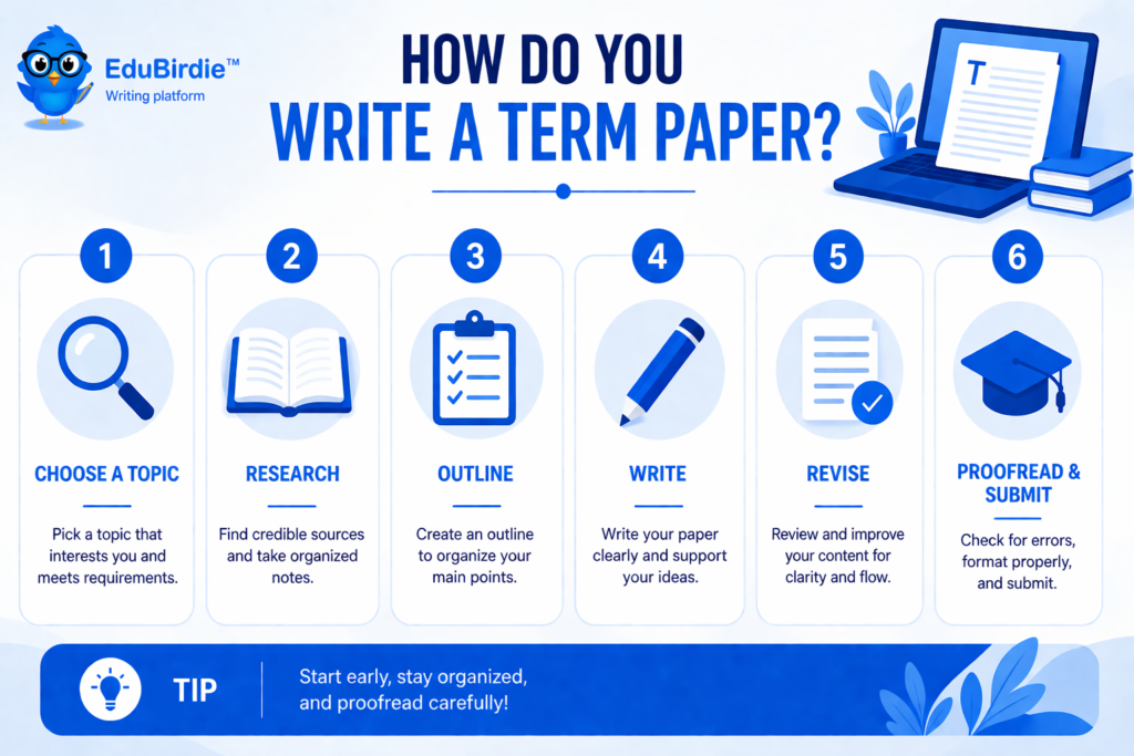 how do you write a term paper
