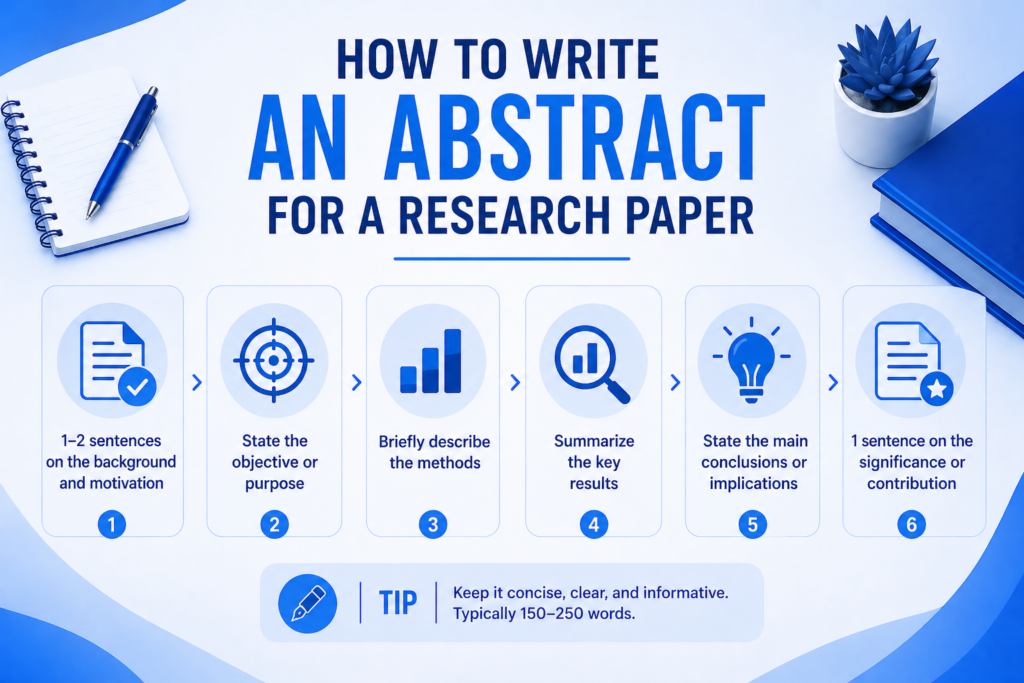 how to write an abstract for a research paper