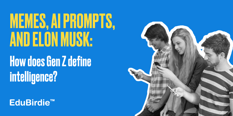 How does Gen Z define intelligence