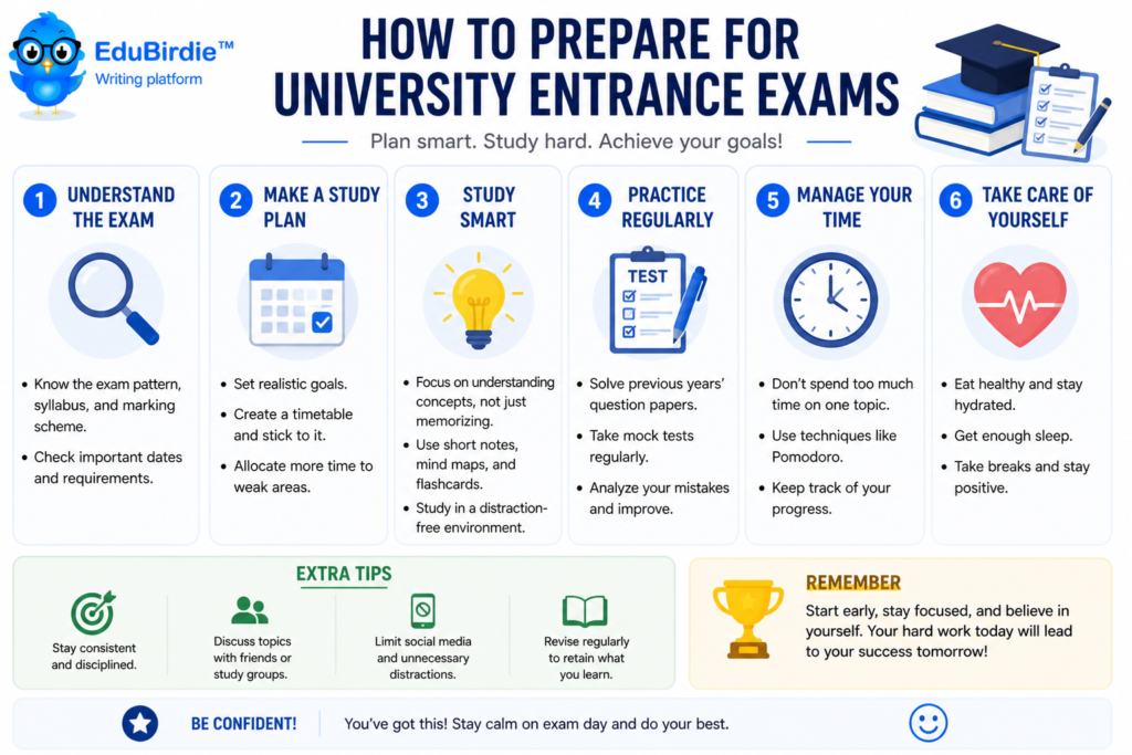 How to Prepare for University Entrance Exams