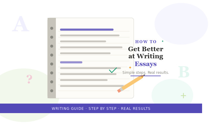 How to get better at writing essays with simple steps