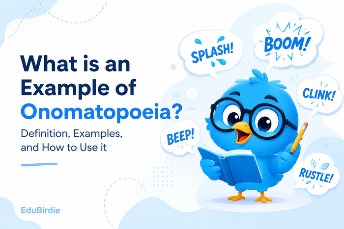 What is an example of onomatopoeia