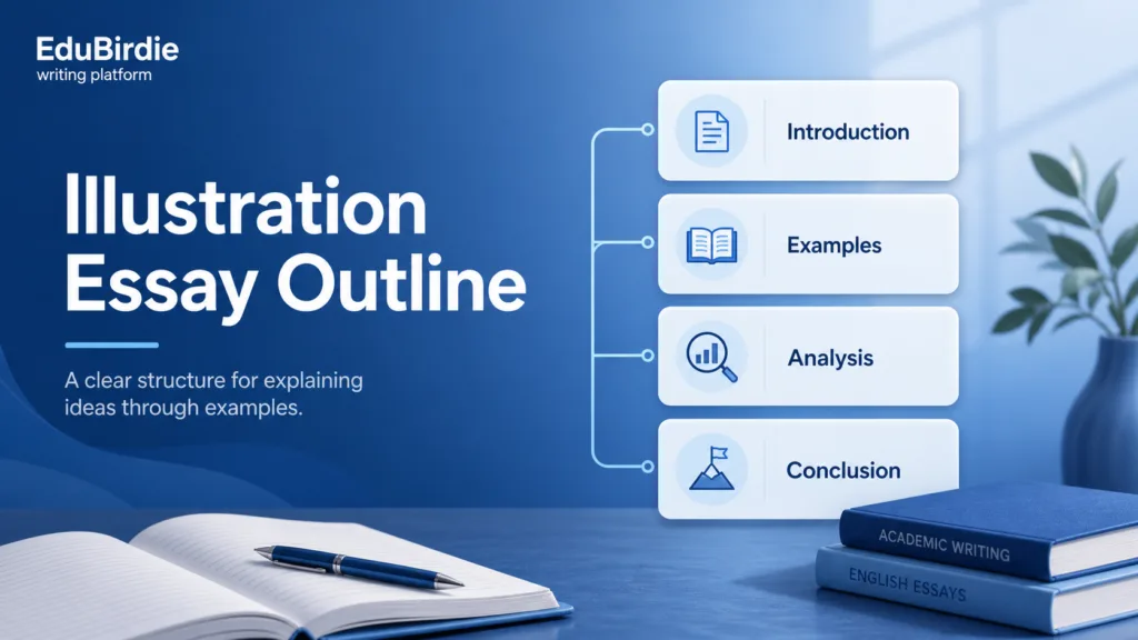 illustration essay outline