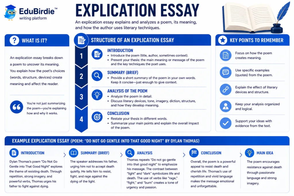 explication essay