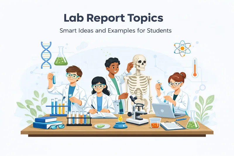 Lab Report Topics