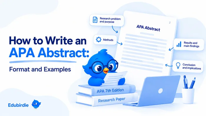 How to Write an APA Abstract