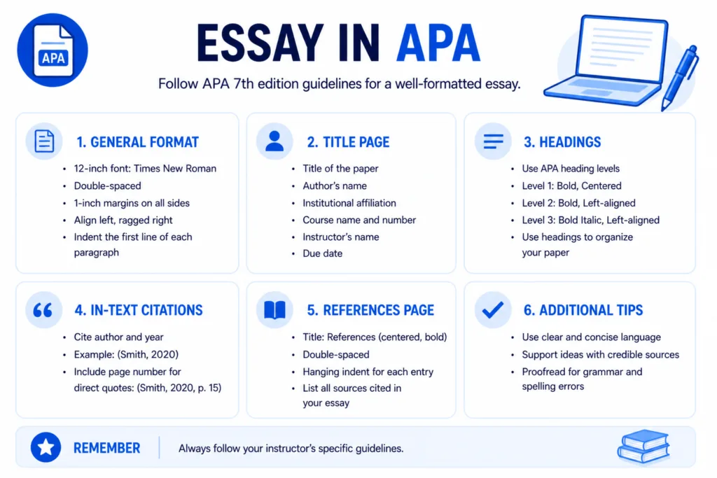 How to Write an Essay in APA