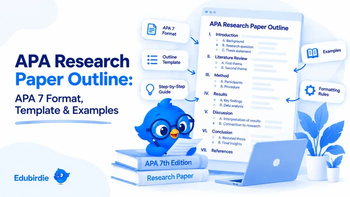 APA research paper outline