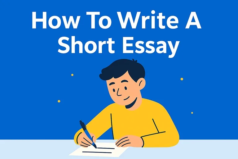 How to write a short essay
