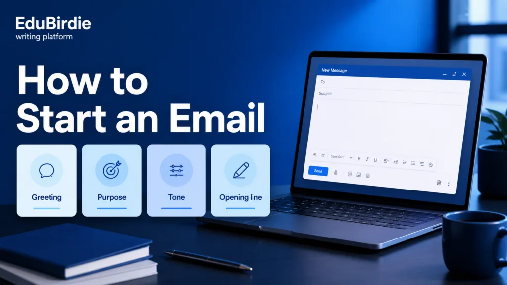 how to start an email