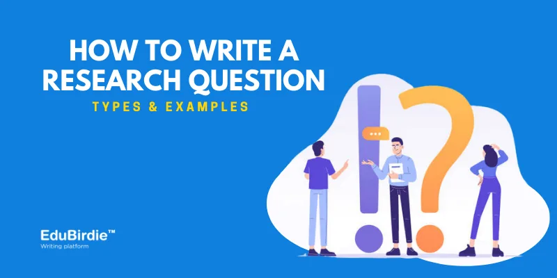 how to write a research question