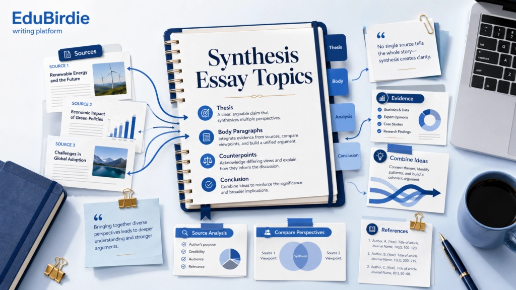 synthesis essay topics