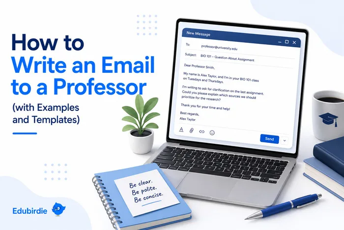 How to write an email to a professor
