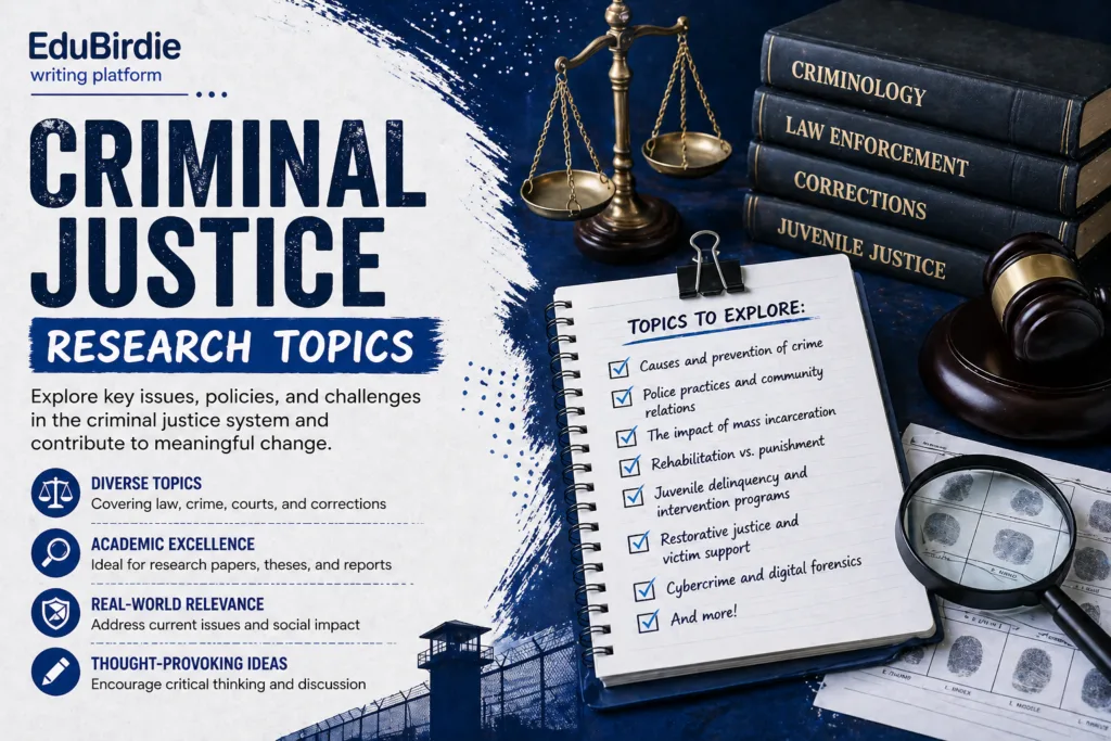 criminal justice research topics