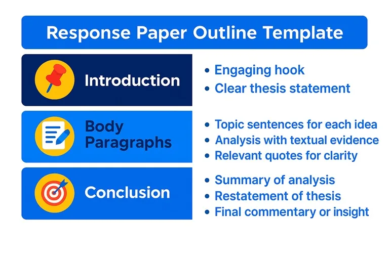 Response paper outline template