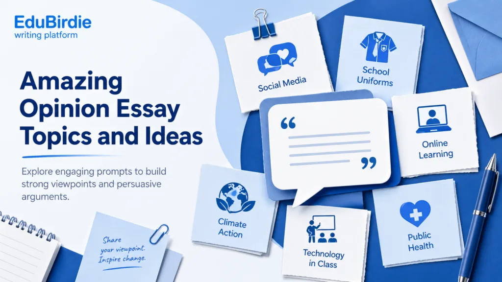 opinion writing topics
