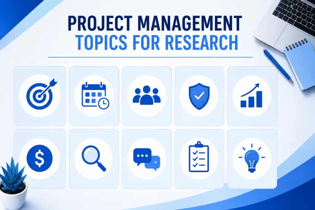 project management topics for research