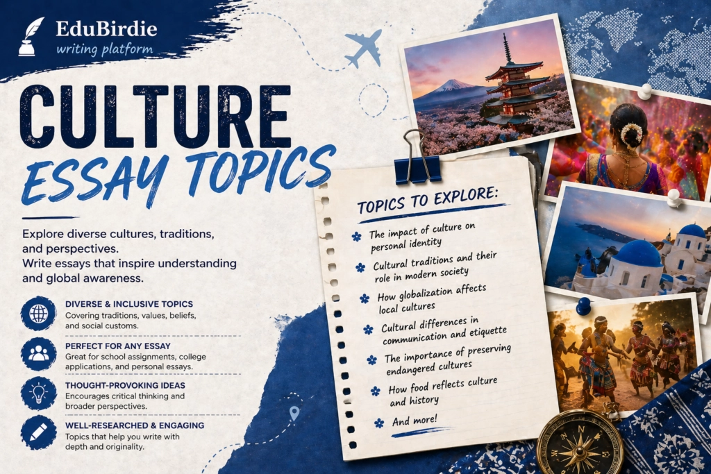 culture essay topics