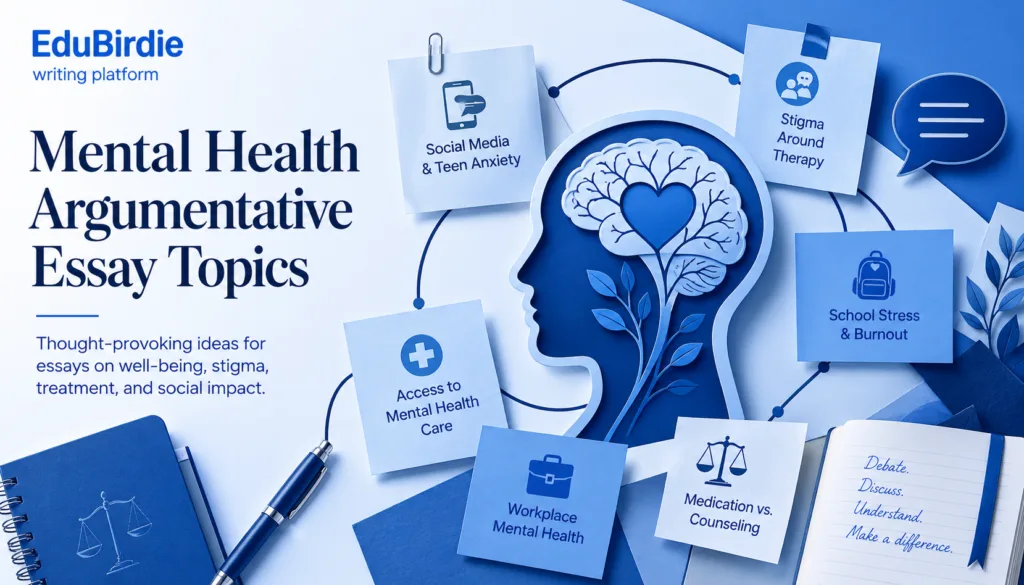 mental health argumentative essay topics