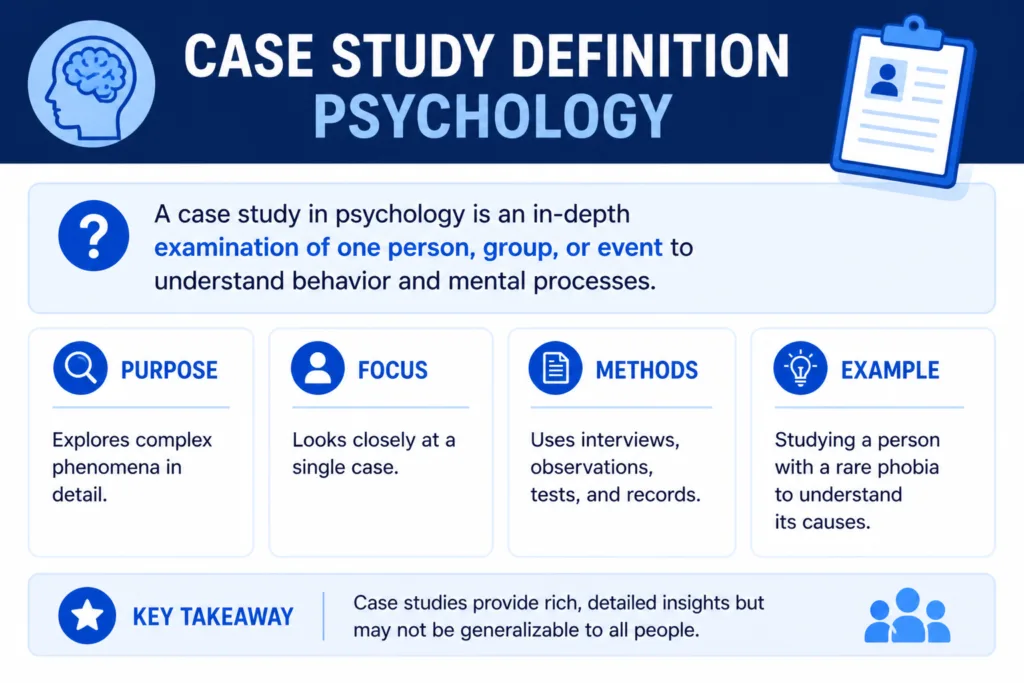 case study definition psychology