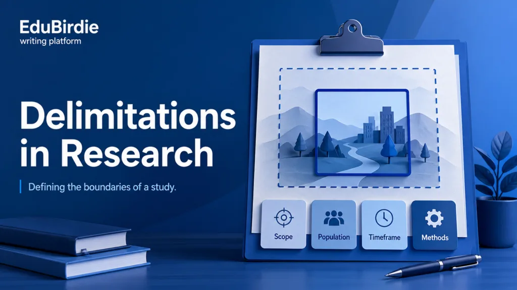 delimitations in research