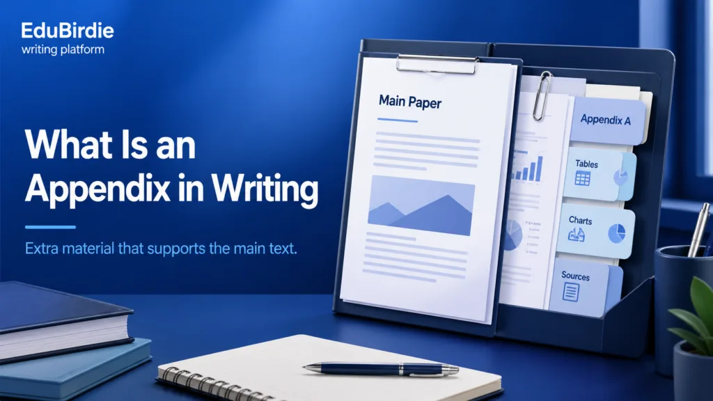 what is an appendix in writing