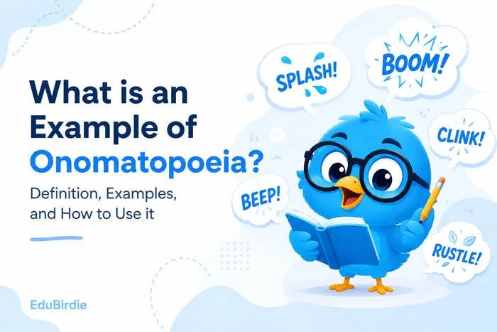 What is an example of onomatopoeia