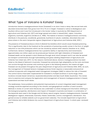 Kohala: Hawaii’s Dormant Shield Volcano