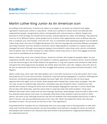 MLK: The Power of Peaceful Protest