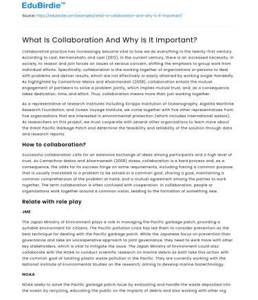 What Is Collaboration And Why Is It Important?