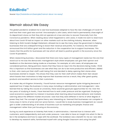 Crafting a Personal Narrative: An Academic Exploration