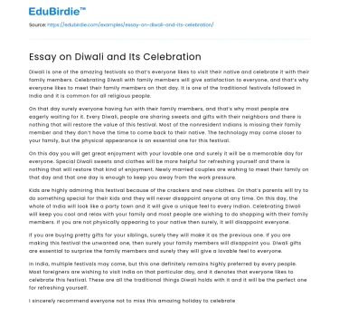 Diwali: A Celebration of Light and Tradition