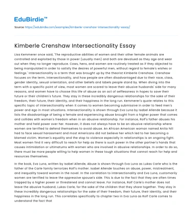 The Impact of Intersectionality