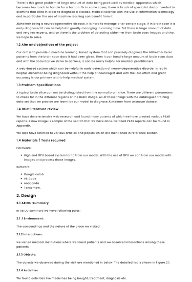 Alzheimer’s Disease: Analytical Essay