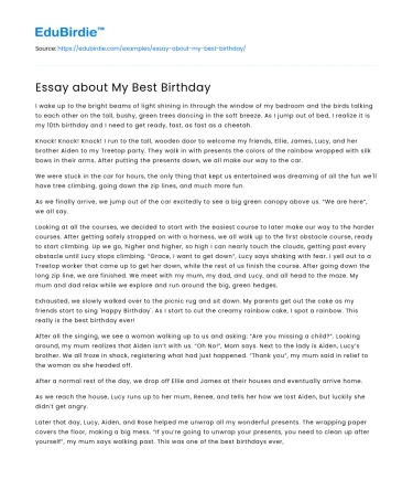 Memorable Celebrations: A Personal Reflection