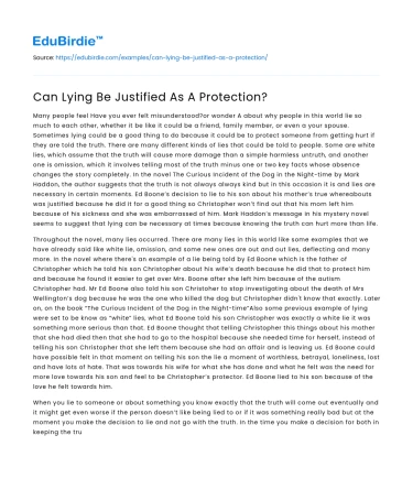 The Ethics of Deceptive Protection