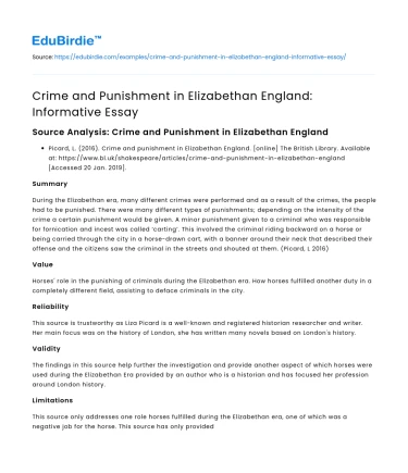 Judicial Practices and Enforcement in Elizabethan England