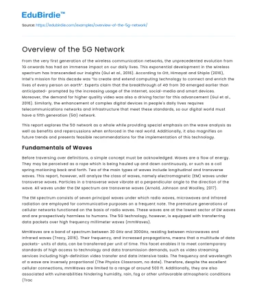 Overview of the 5G Network