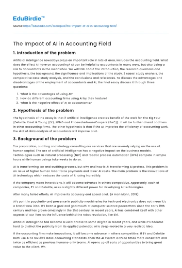 Revolutionizing Accounting: The AI Paradigm Shift