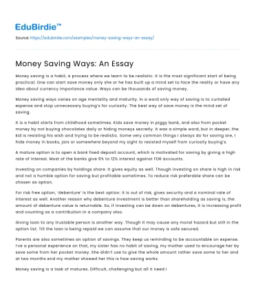 Effective Strategies for Saving Money