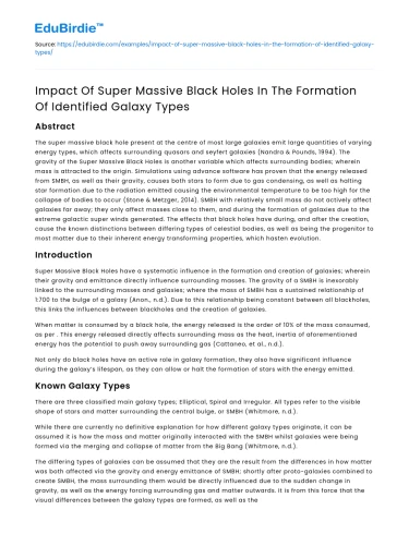 Super Massive Black Holes in Galaxy Formation
