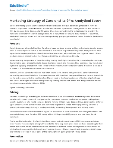 Decoding Zara’s Marketing Strategy: An Analytical Perspective