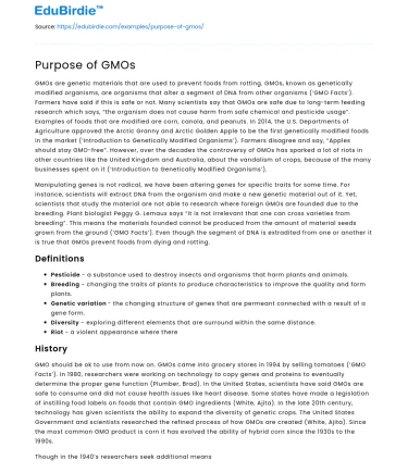 The Multifaceted Role of GMOs in Modern Agriculture