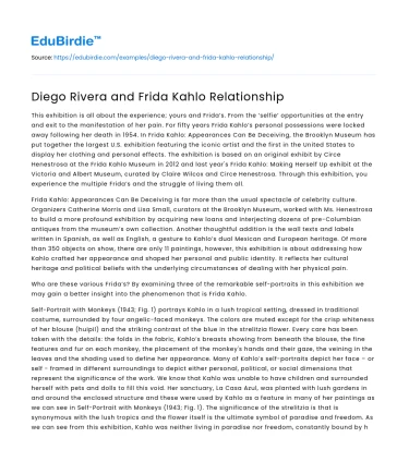 Diego Rivera and Frida Kahlo Relationship