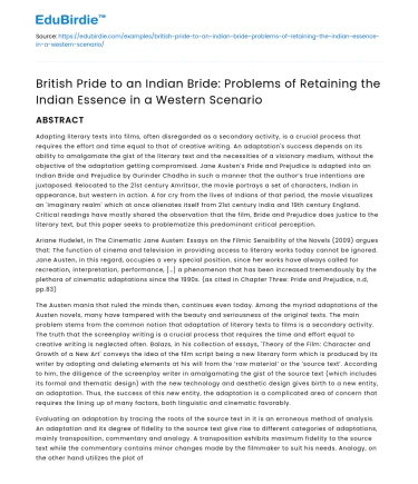 Retaining Indian Essence in Western Wedding