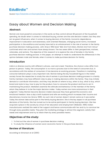 Women in Leadership: Navigating Decision-Making Challenges
