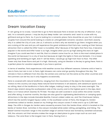 The Ideal Getaway: Exploring Dream Vacations