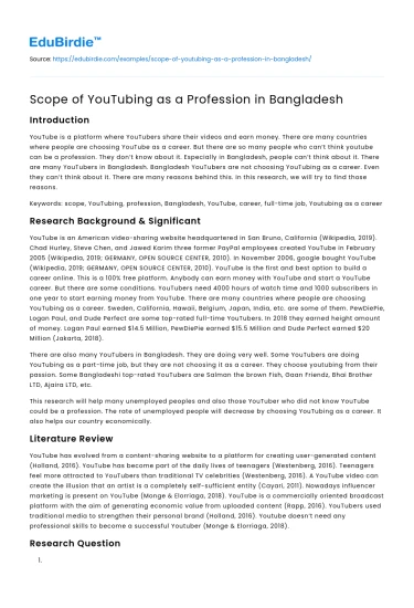 Scope of YouTubing as a Profession in Bangladesh