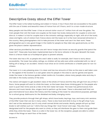 The Eiffel Tower: Architectural Marvel and Cultural Icon