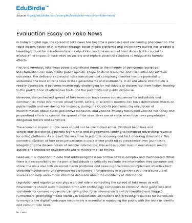 The Personal Cost of Fake News: When Truth Becomes a Casualty